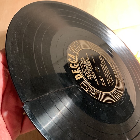 Vintage 40s Snow White & The Seven Dwarfs Decca Vinyl Record Walt Disney defects - Picture 12 of 17